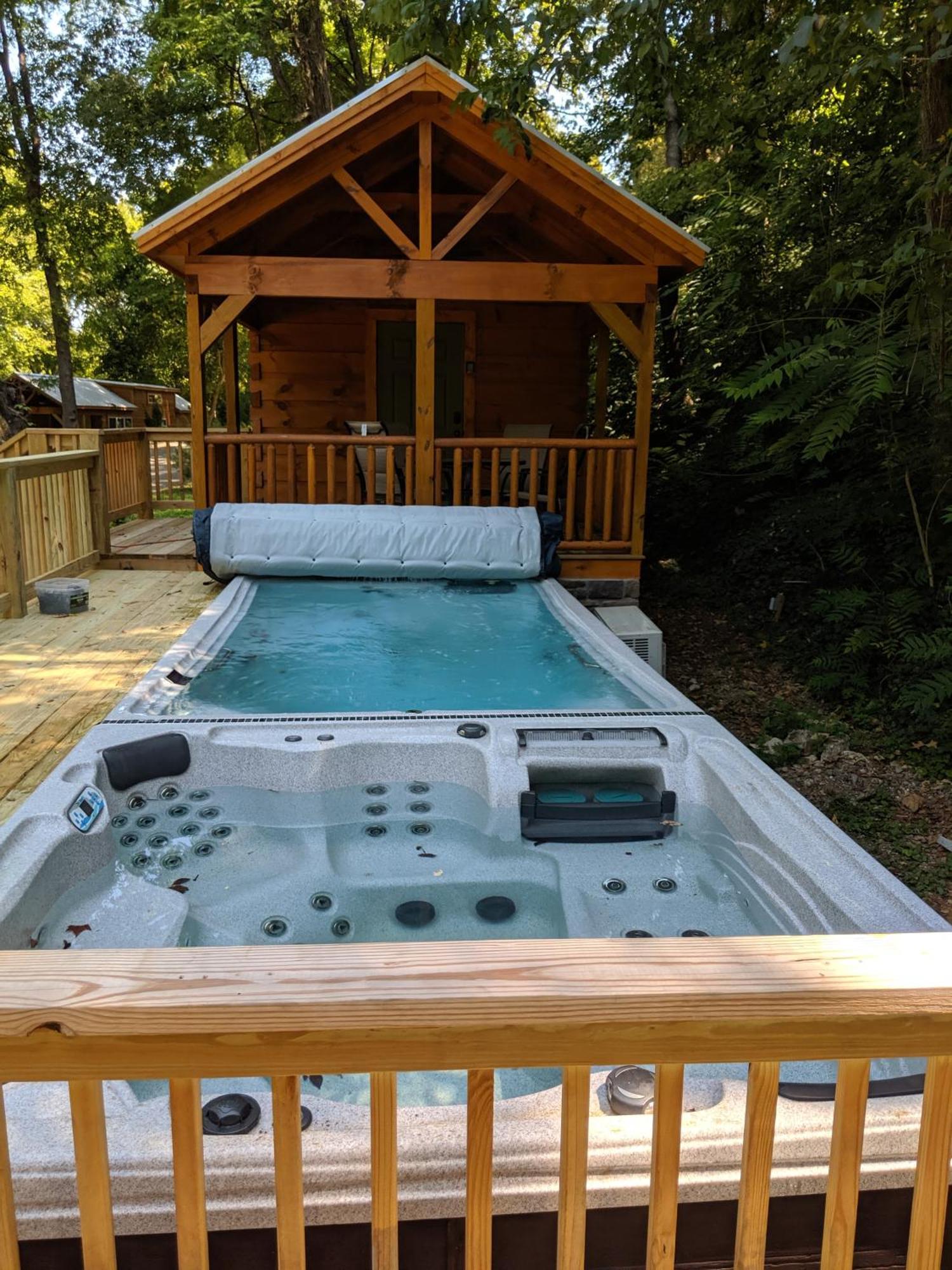 River Cabin Hot Tub & Swim Spa Near Downtown Τσαττανούγκα Εξωτερικό φωτογραφία